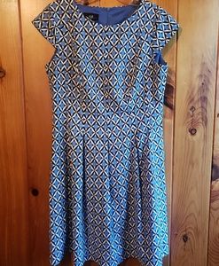 NWOT Printed Dress